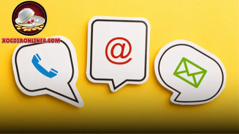 Các hình thức liên hệ với Xóc đĩa online 8