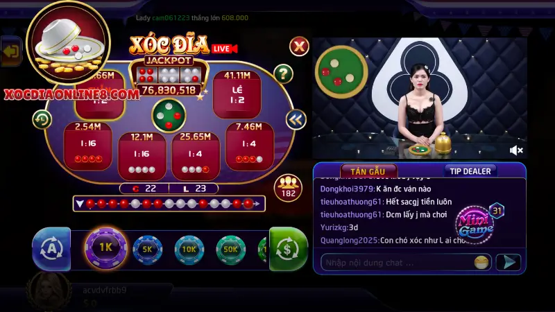 Hướng dẫn chi tiết cách chơi xóc đĩa livestream cho tân thủ